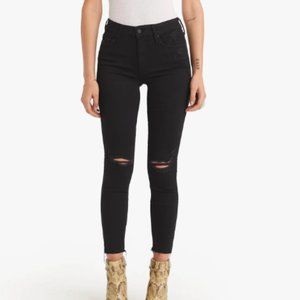 MOTHER The Looker Ankle Fray Jean (Not Guilty Wash)